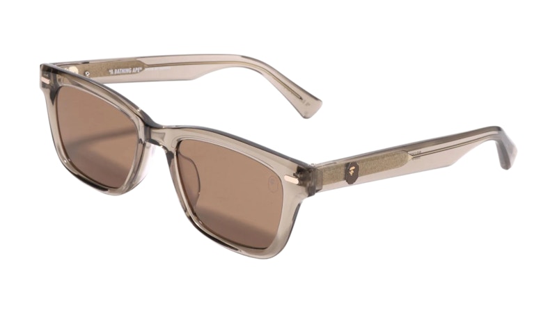 BAPE 7 Sunglasses Beige