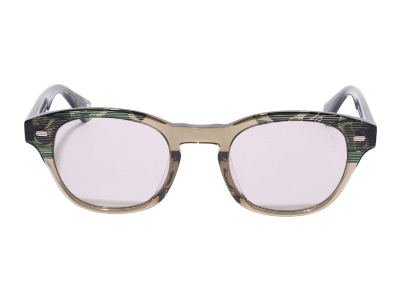 BAPE 7 Sunglasses Grey/Brown