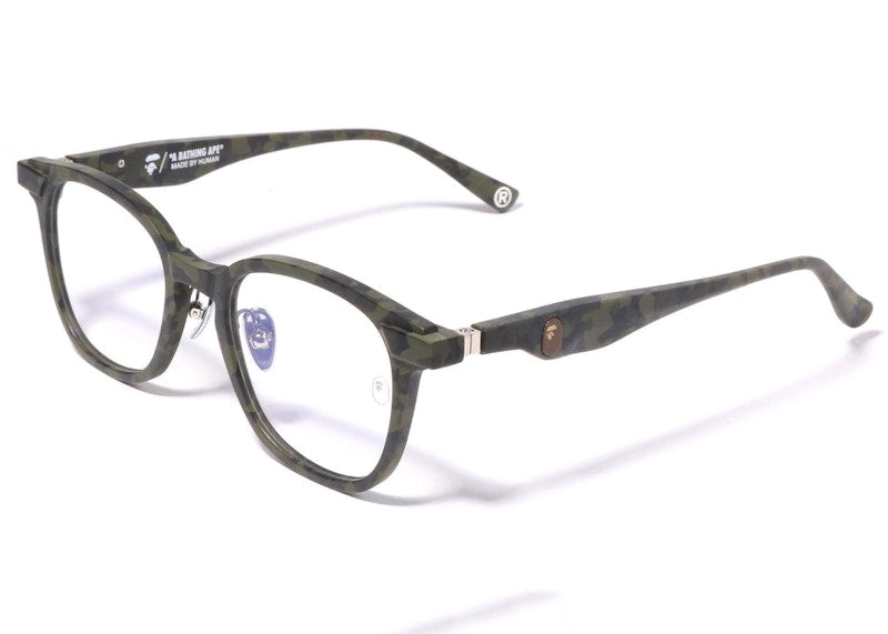 BAPE 9 Optical Frame Green