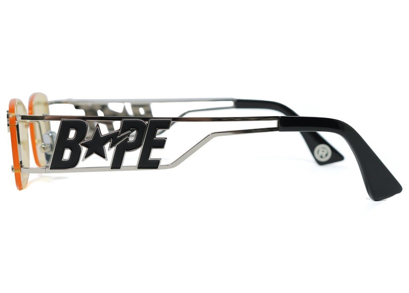 BAPE 9 Sunglasses Yellow