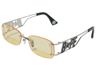 BAPE 9 Sunglasses Yellow