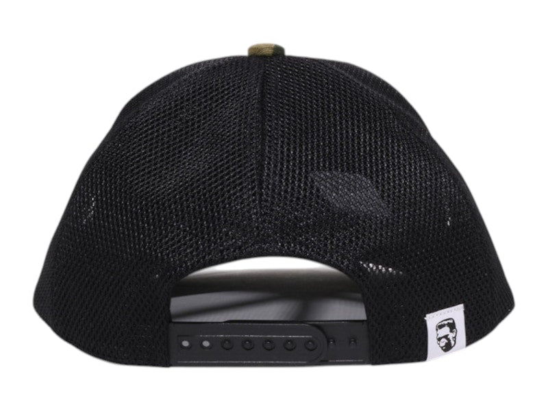 BAPE A Bathing Ape 1st Camo Shark Mesh Cap Green