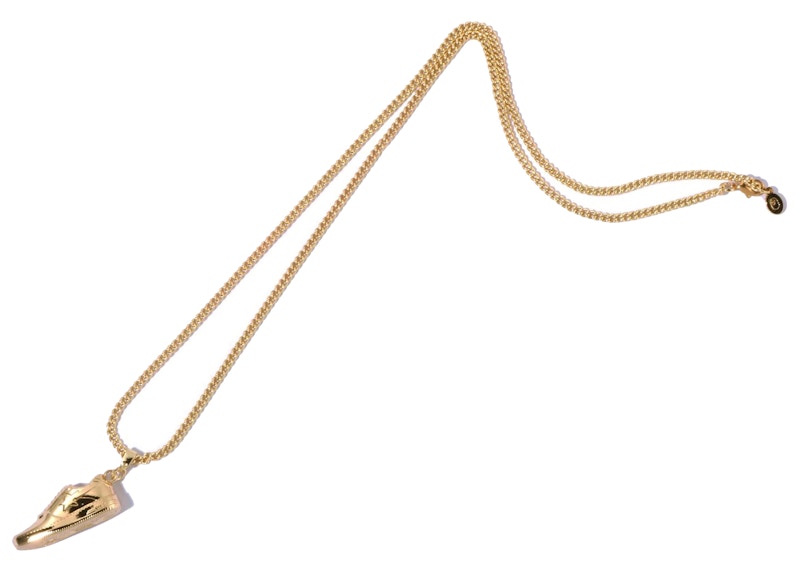 BAPE A Bathing Ape 29th Anniversary Bape Sta Necklace Gold