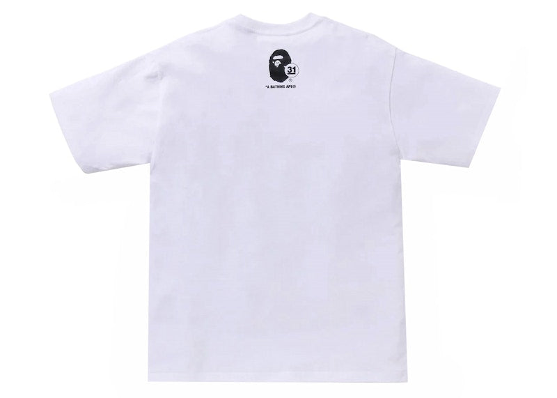 BAPE A Bathing Ape 31st Anniversary ABC Camo Tee White/Blue