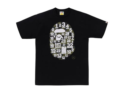 BAPE A Bathing Ape 32nd Anniversary 1st Camo Big Ape Head Tee Black/Green