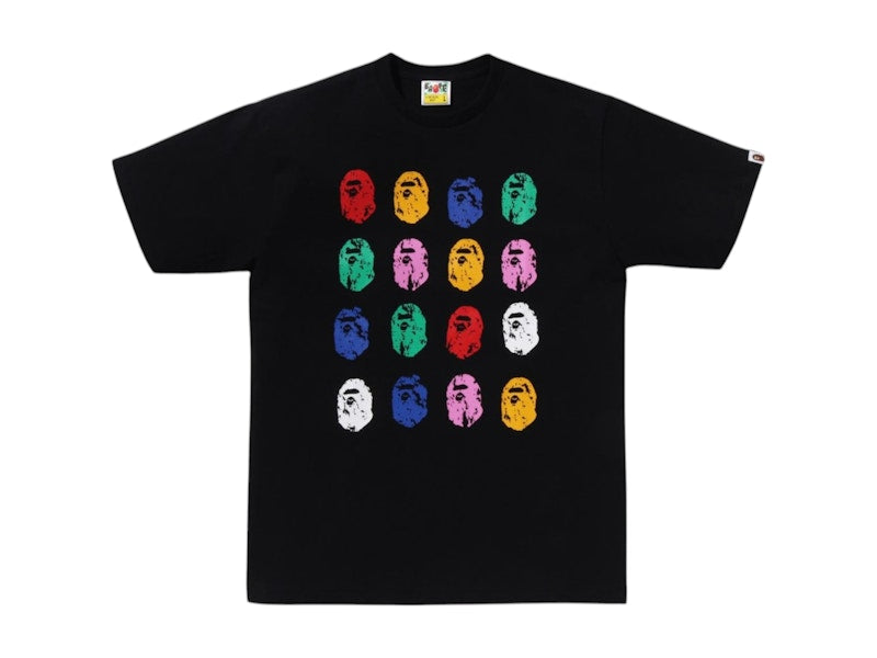 BAPE A Bathing Ape 32nd Anniversary Ape Head Tee Black