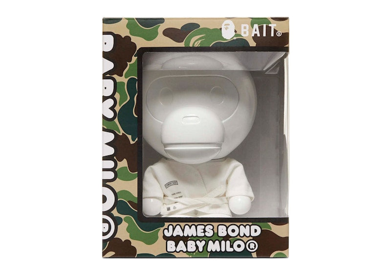BAPE A Bathing Ape Baby Milo Artists Collection - James Bond 8" Figure
