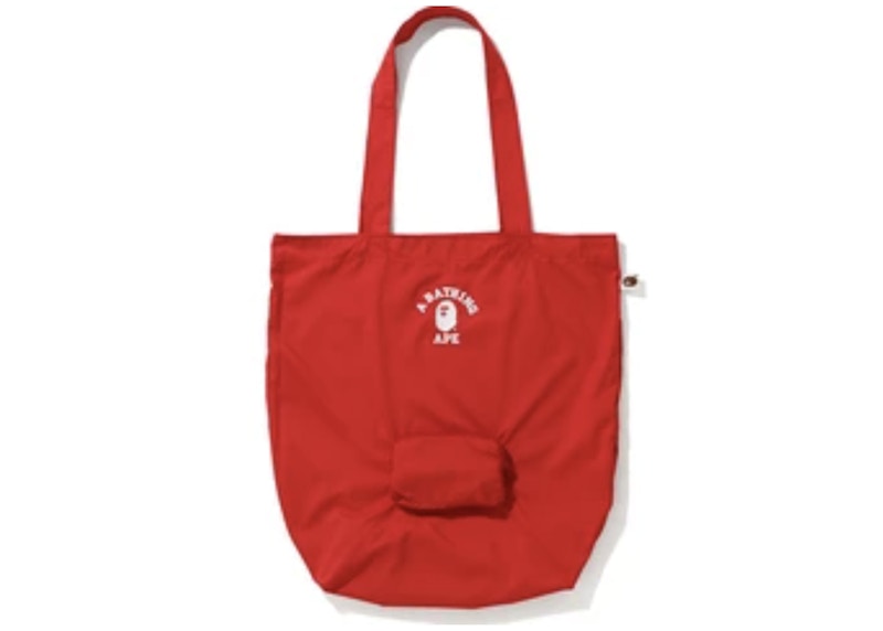 BAPE A Bathing Ape Bag Red
