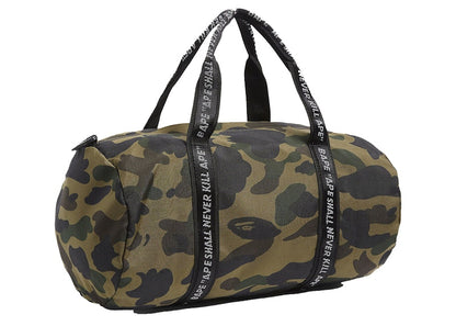 BAPE A Bathing Ape Bape x Outdoor Products 1st Camo Duffel Bag Green