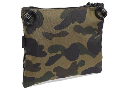 BAPE A Bathing Ape Bape x Outdoor Products 1st Camo Mini Shoulder Bag Green