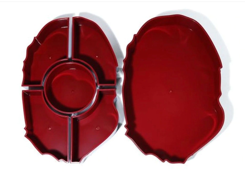 BAPE A Bathing Ape Chinese New Year Ape Head Candy Box Red