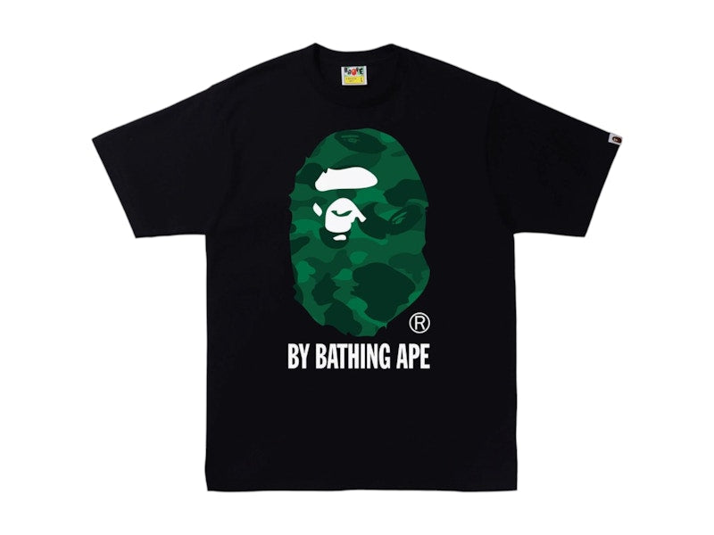 BAPE A Bathing Ape Color Camo C By Bathing Ape Tee Black/Green