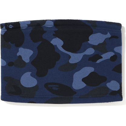 BAPE A Bathing Ape Color Camo Neck Warmer Navy