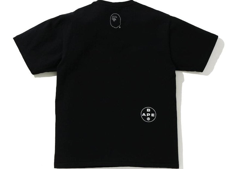 BAPE A Bathing Ape Ghorst 2 Relaxed Fit Tee Black