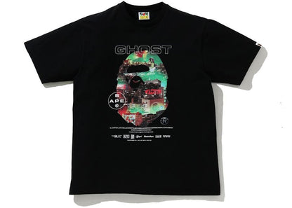 BAPE A Bathing Ape Ghorst 2 Relaxed Fit Tee Black