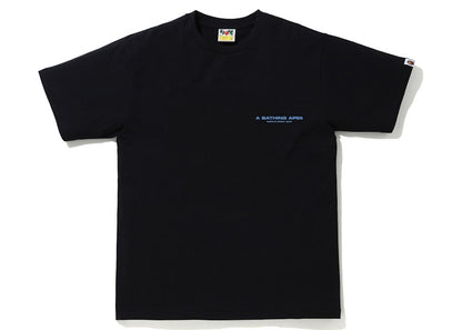 BAPE A Bathing Ape Line Camo Tee Black