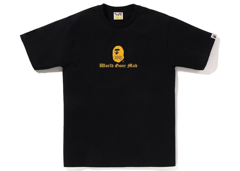 BAPE A Bathing Ape Logo Tee Black