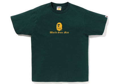 BAPE A Bathing Ape Logo Tee Green