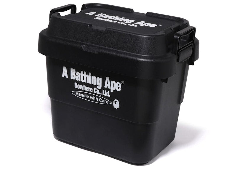 BAPE A Bathing Ape Mini Storage Box Black