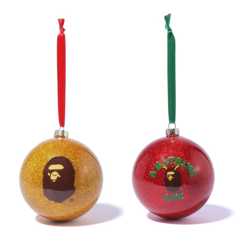 BAPE A Bathing Ape Ornaments Set of 2