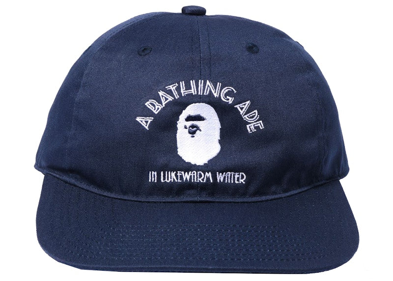 BAPE A Bathing Ape Panel #2 Cap Navy