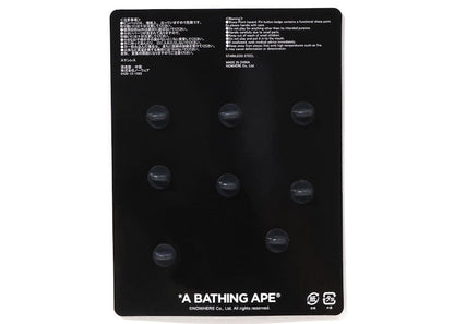 BAPE A Bathing Ape Pins Set Multi