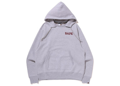 BAPE A Bathing Ape Relaxed Fit Pullover Hoodie (FW22) Grey