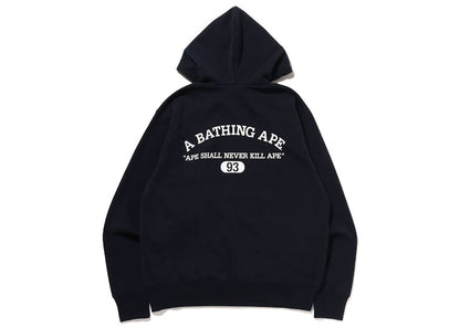 BAPE A Bathing Ape Relaxed Fit Pullover Hoodie (FW22) Navy