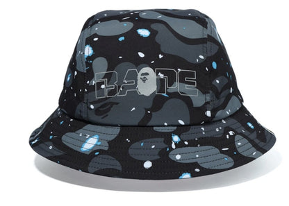 BAPE A Bathing Ape Space Camo Hat Black