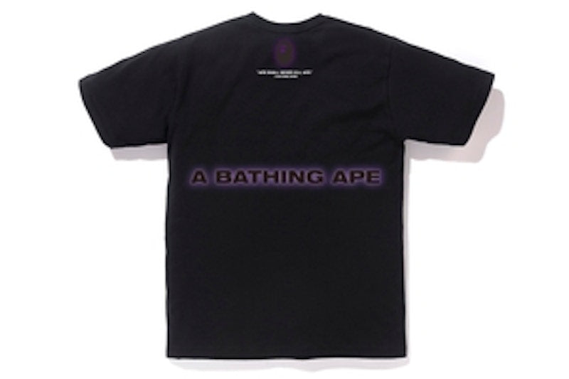 BAPE A Bathing Ape Tee Black