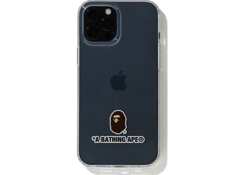 BAPE A Bathing Ape iPhone 12/12 Pro Case Clear