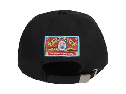 BAPE A Rising Bape Panel Cap Black