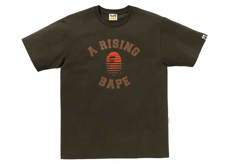 BAPE A Rising Bape Tee Olivedrab