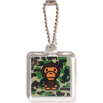 BAPE ABC Baby Milo Keychain Green