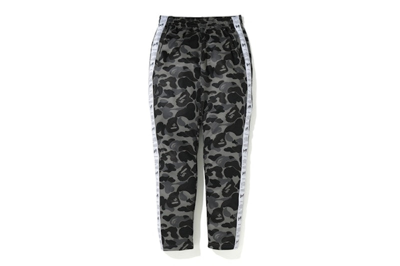 BAPE ABC Bapesta Tape Jersey Pants Black