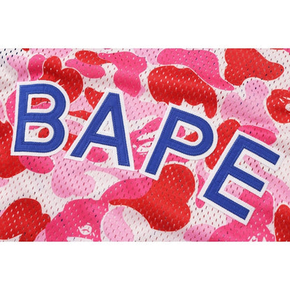 BAPE ABC Basketball Tank Top Pink