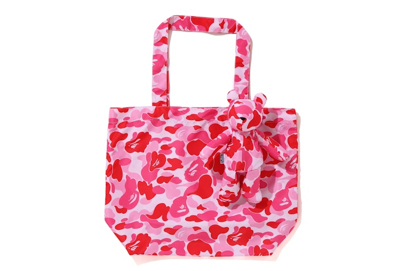BAPE ABC Bear Eco Bag (S) Pink