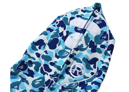 BAPE ABC Camo 2nd Ape Wide Fit Pullover Hoodie Blue