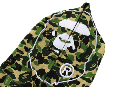 BAPE ABC Camo 2nd Ape Wide Fit Pullover Hoodie Green