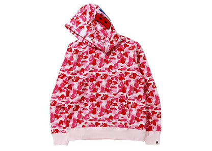 BAPE ABC Camo 2nd Ape Wide Fit Pullover Hoodie Pink