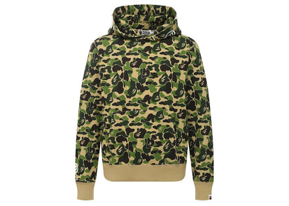 BAPE ABC Camo 2nd Ape Wide Pullover Hoodie Green