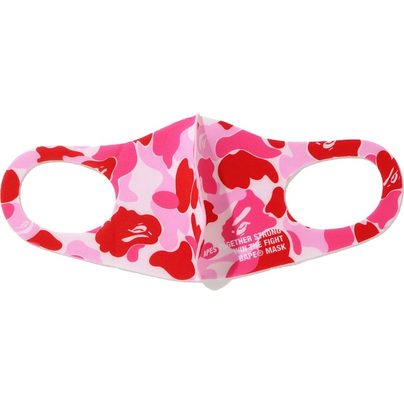 BAPE ABC Camo 3 Pack Mask M Multi