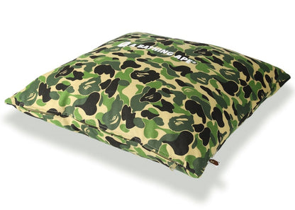 BAPE ABC Camo A Bathing Ape Square Cushion Green