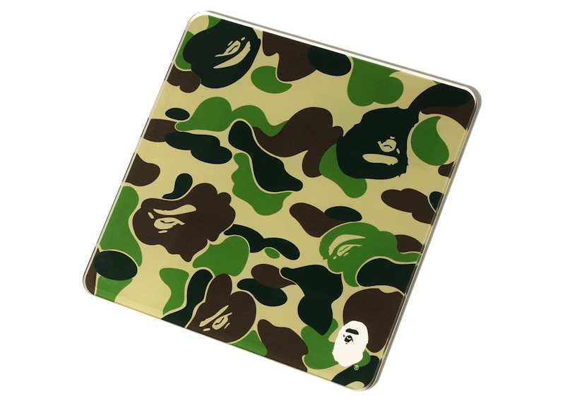 BAPE ABC Camo Acrylic Plate Green