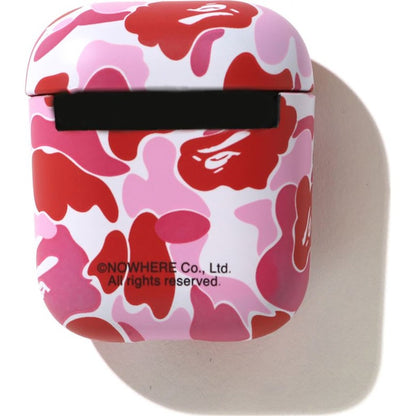 BAPE ABC Camo Airpods Case Pink