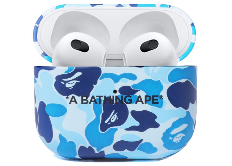 BAPE ABC Camo Airpods Case (SS22) Blue