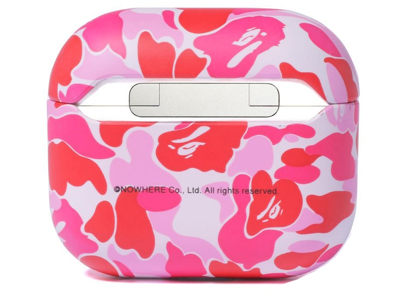 BAPE ABC Camo Airpods Case (SS22) Pink