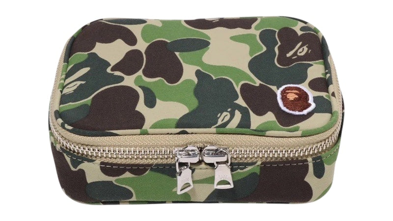 BAPE ABC Camo Amenity Pouch (FW25) Green