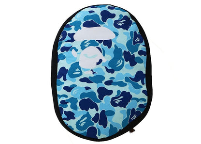 BAPE ABC Camo Ape Head Cushion Blue