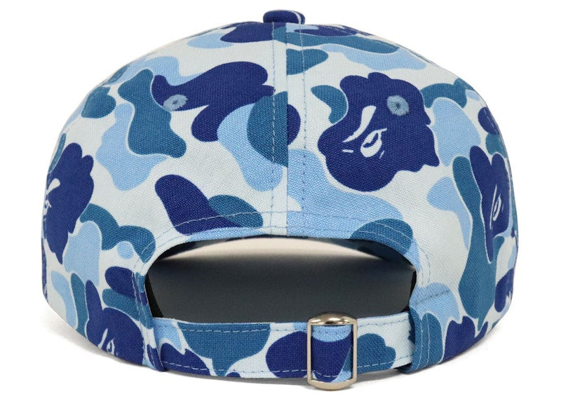 BAPE ABC Camo Ape Head Panel Cap Blue